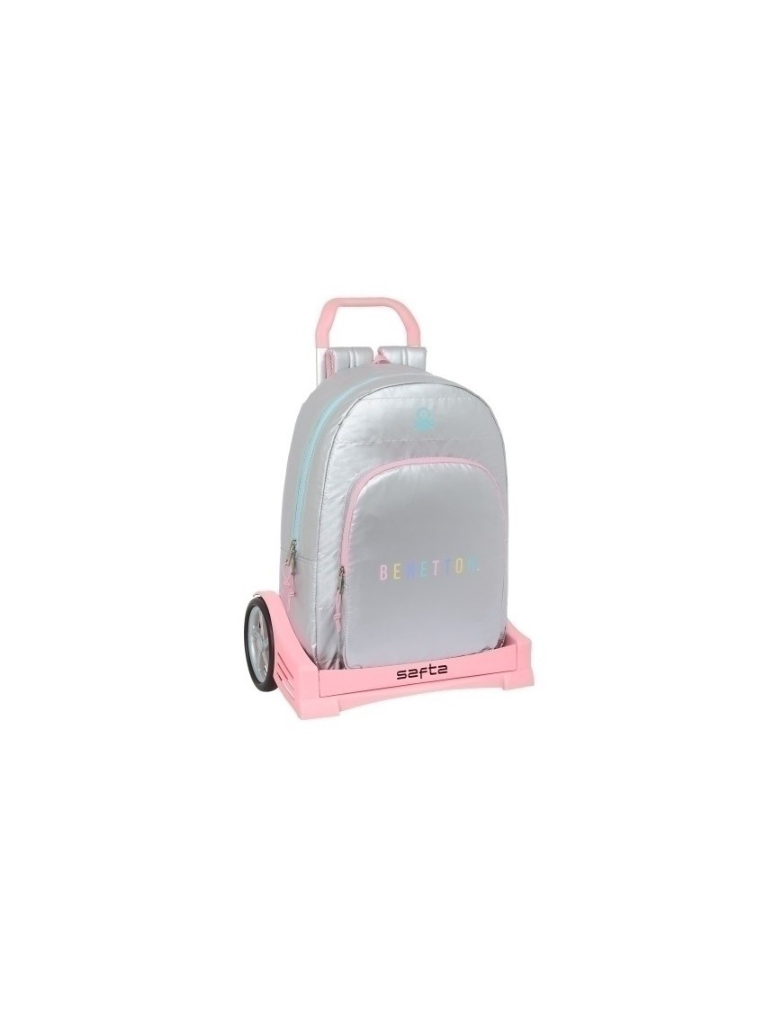 Safta-Benetton Mochila 876 C/Carro