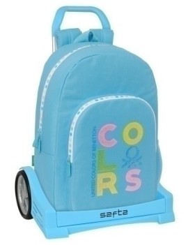 Safta-Benetton Mochila 876 C/Carro