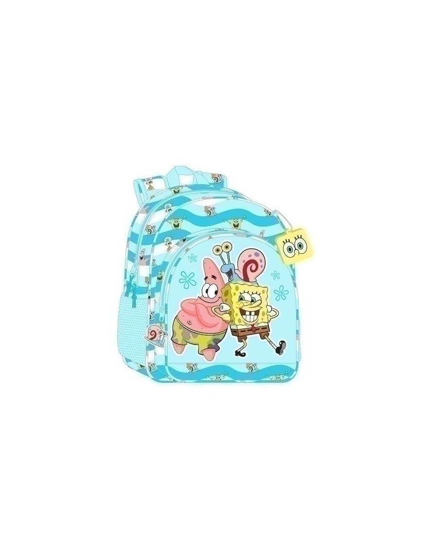 Safta-Bob Esponja Mochila 33Cm Adap/Carr