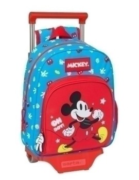 Safta-Mickey Mouse Mochila 609 C/Carro