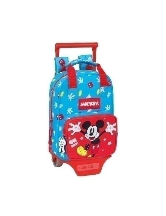 Safta-Mickey Mouse Mochila 765 C/Carro