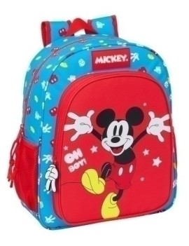 Safta-Mickey Mouse Mochila Juni.Adap.Car