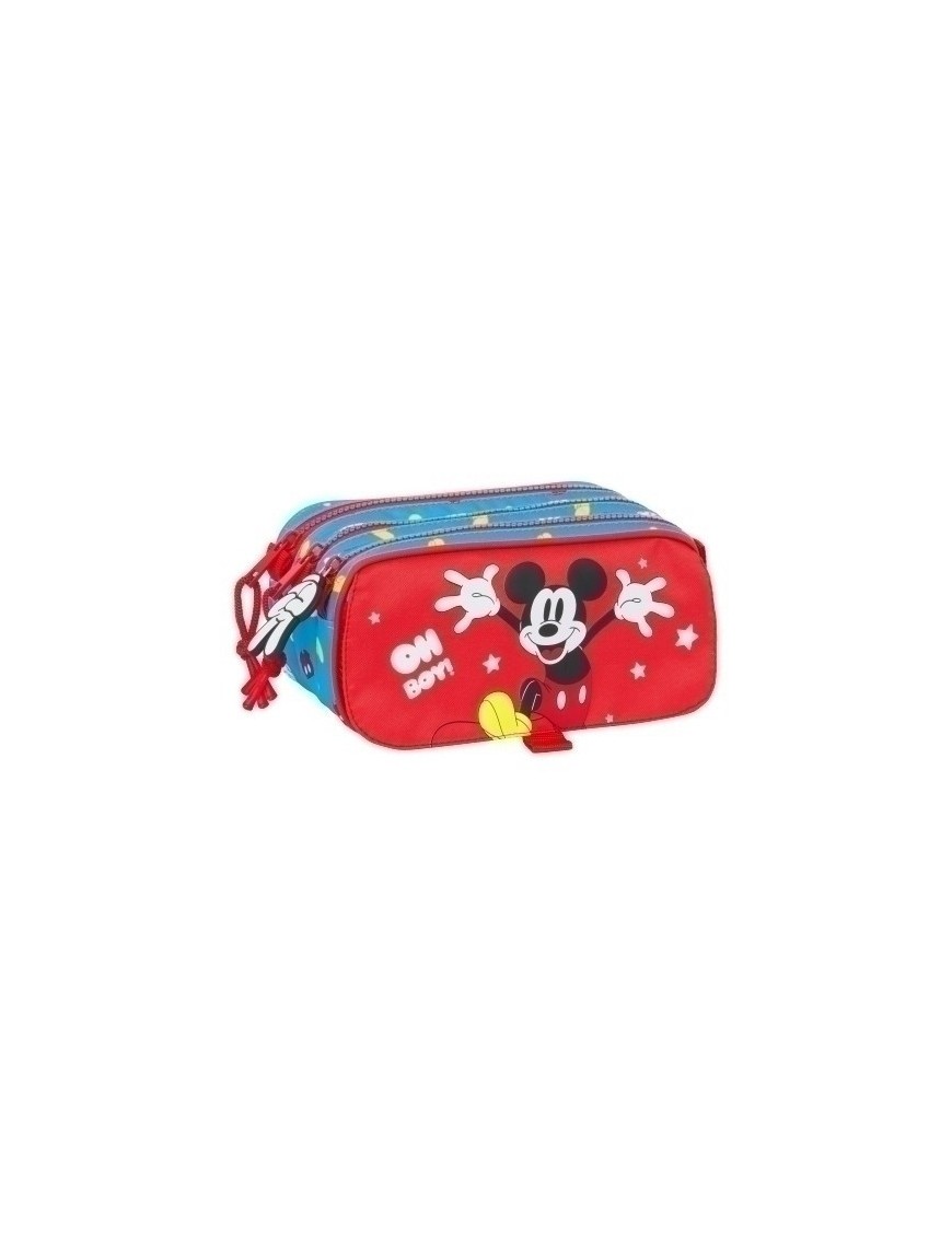 Safta-Mickey Mouse Portatodo Triple Gde.