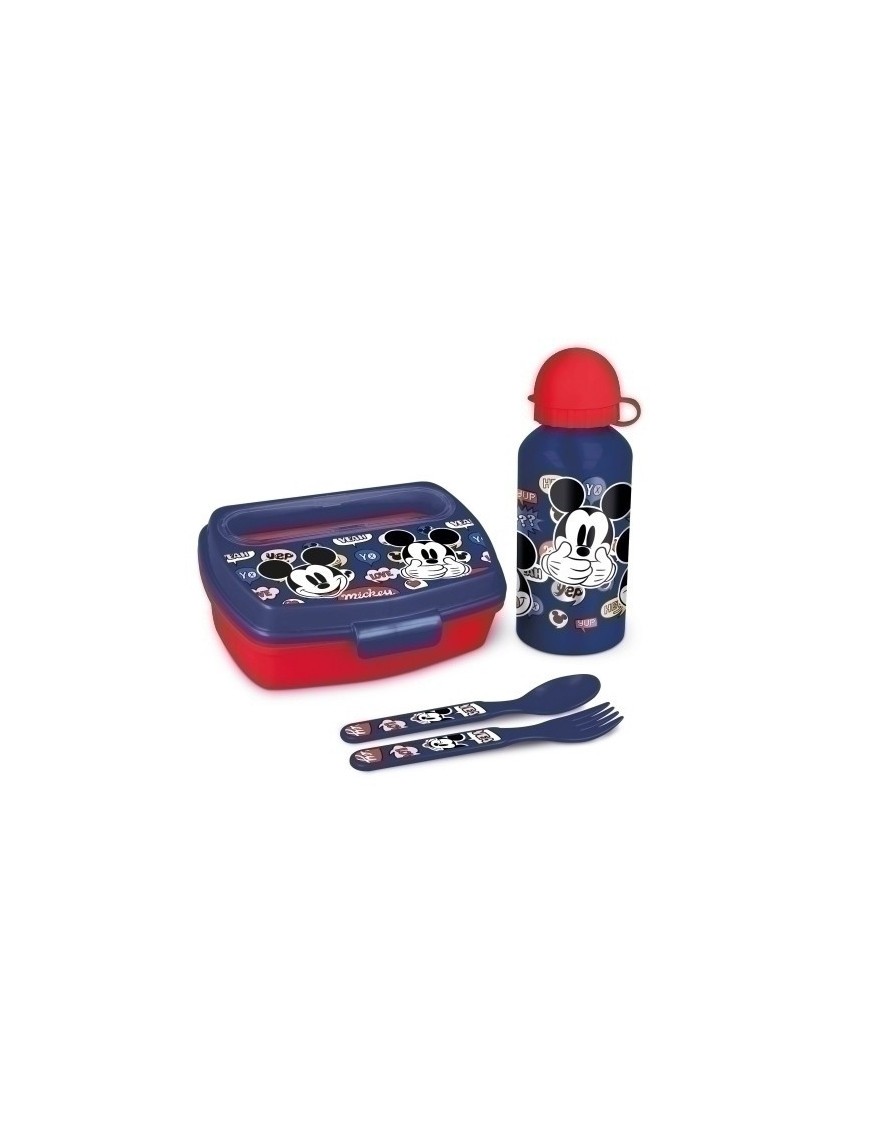 Safta-Mickey Mouse Set De Botella Y Sand