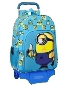 Safta-Minions Mochila 180 C/Carro