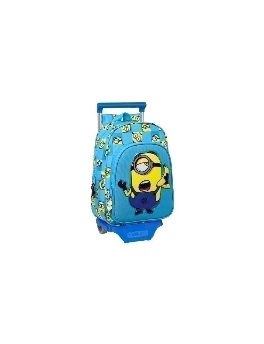 Safta-Minions Mochila 185 C/Carro