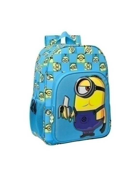 Safta-Minions Mochila 33Cm Adap/Carro