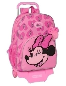 Safta-Minnie Mouse Mochila 180 C/Carro