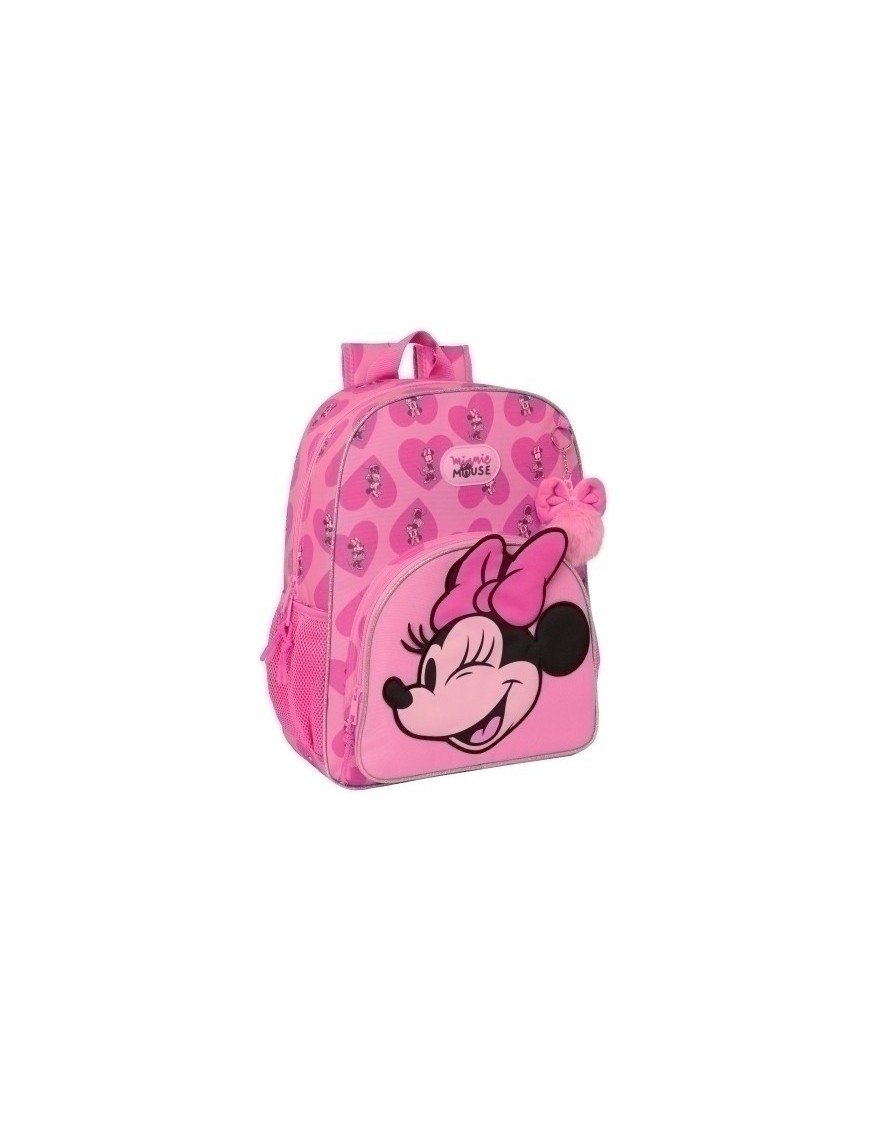 Safta-Minnie Mouse Mochila 33Cm Adap/Car