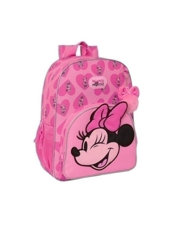 Safta-Minnie Mouse Mochila 33Cm Adap/Car