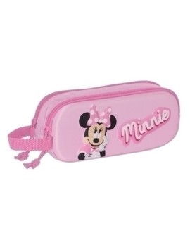 Safta-Minnie Mouse Portatodo Doble 3D