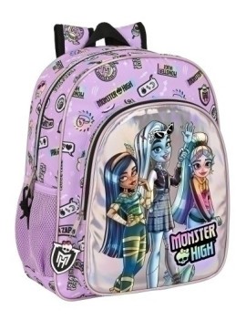 Safta-Monster High Mochila Juni.Adap.Car