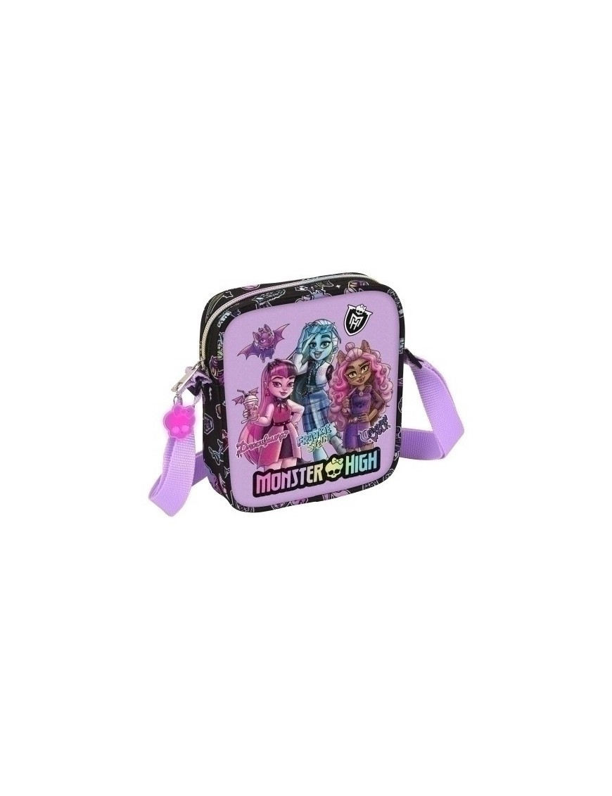 Safta-Monster High Bolsito Bandolera