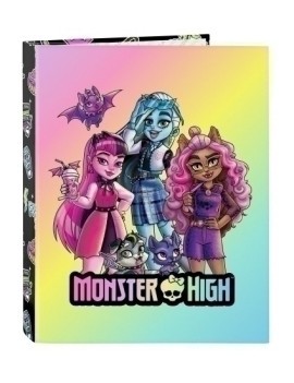 Safta-Monster High Carpeta Fº 4 Ani.Mixt