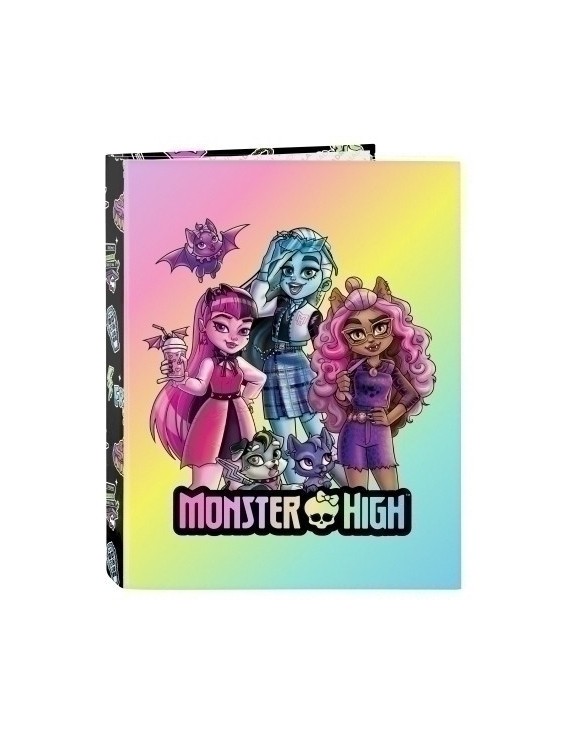 Safta-Monster High Carpeta Fº 4 Ani.Mixt