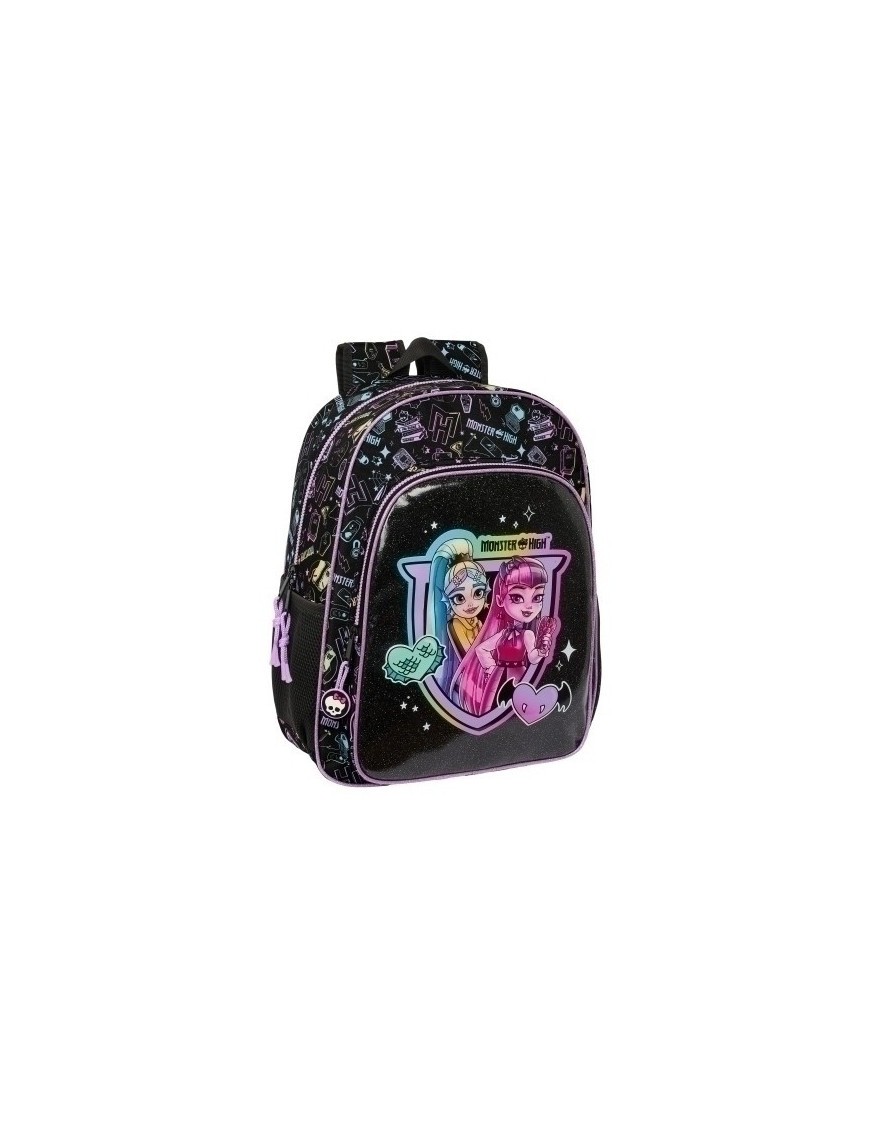 Safta-Monster High Mochila Adap/Carro