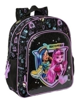 Safta-Monster High Mochila Juni.Adap.Car