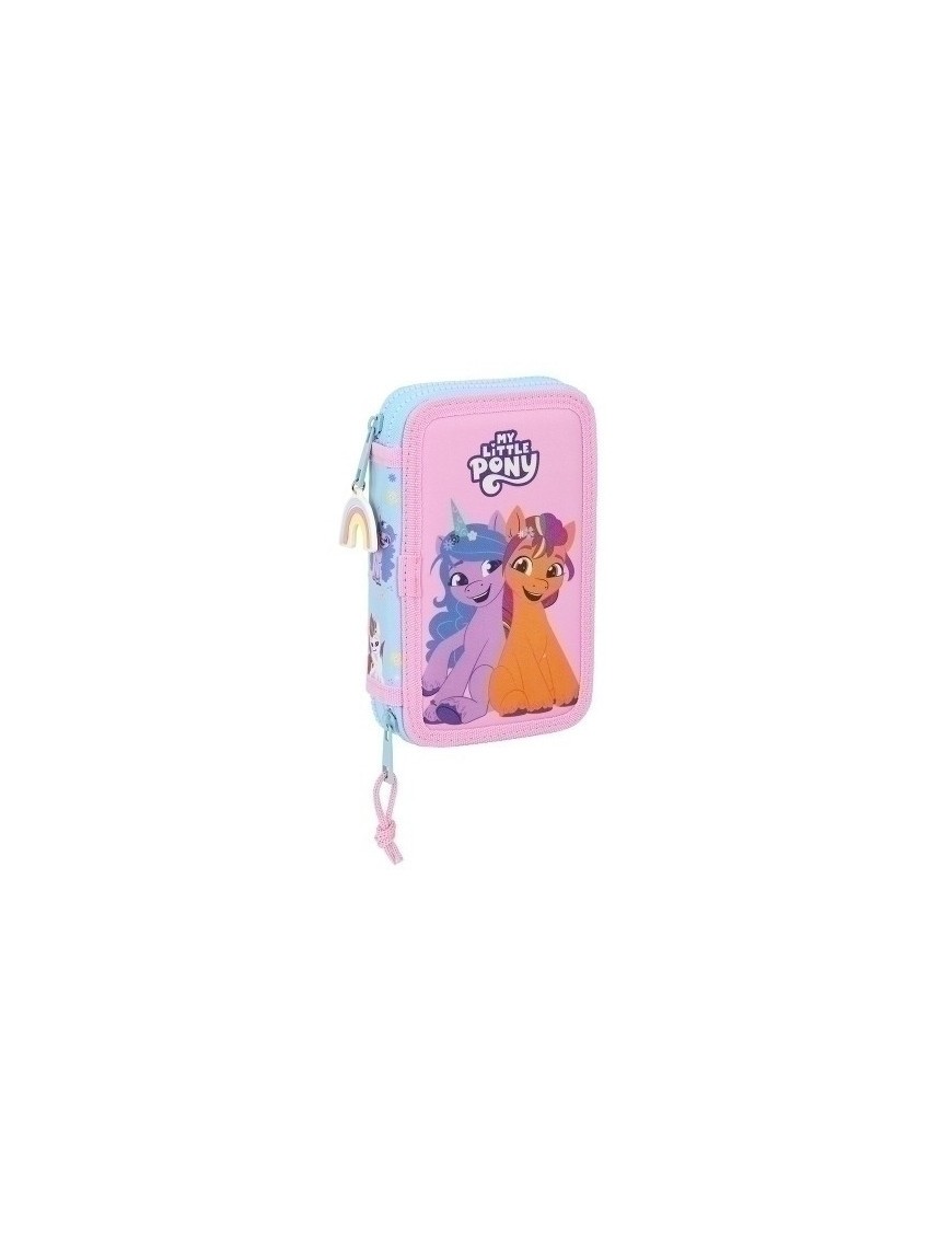 Safta-My Little Pony Plumier Doble 28 Pz