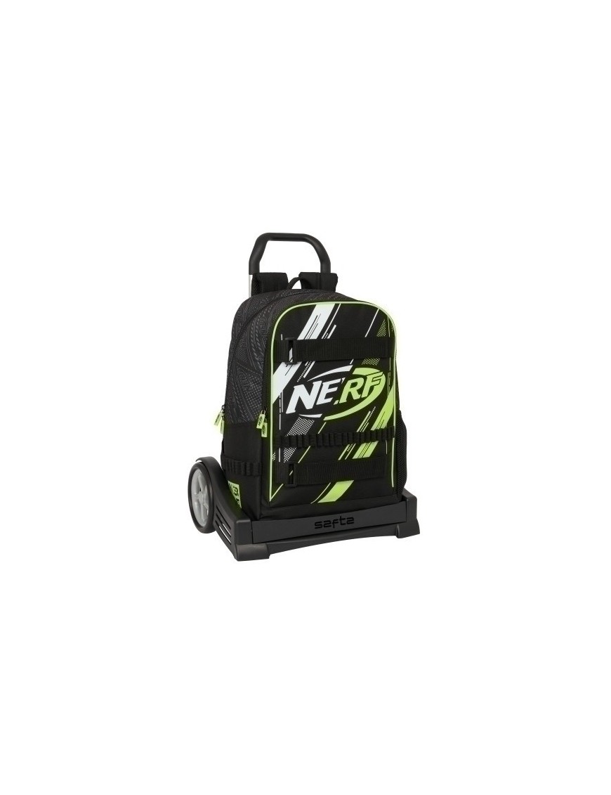 Safta-Nerf Mochila 740 C/Carro