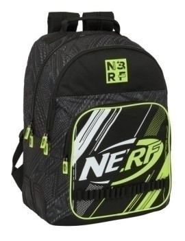 Safta-Nerf Mochila Doble Adap/Carro