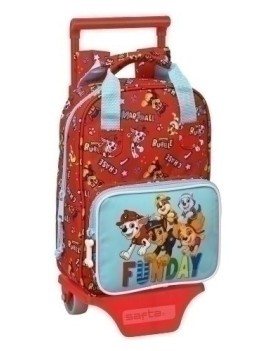 Safta-Paw Patrol Mochila 765 C/Carro