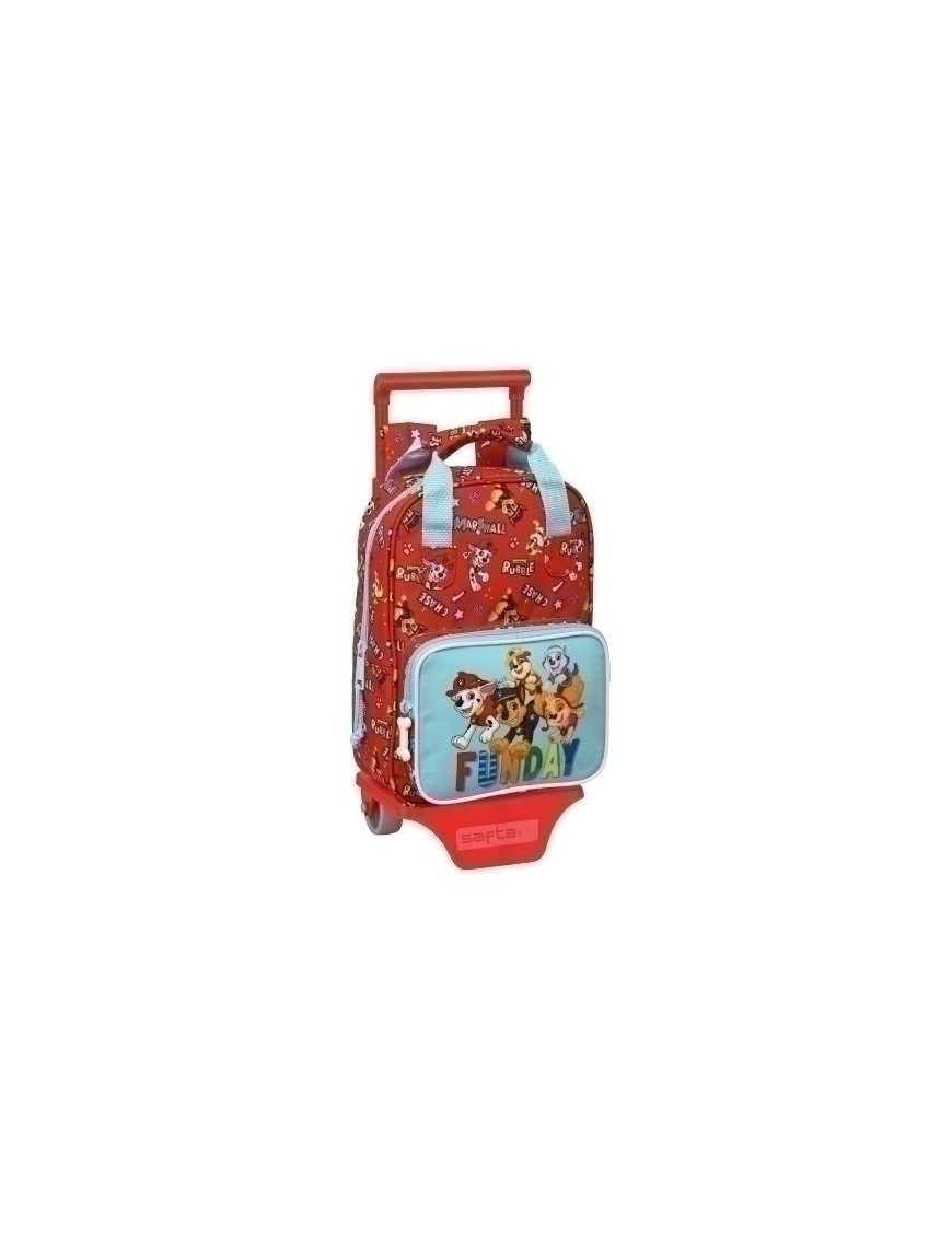 Safta-Paw Patrol Mochila 765 C/Carro