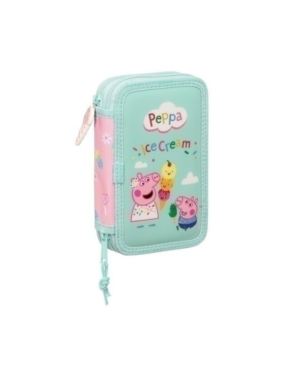 Safta-Peppa Pig Plumier Doble 28 Pzs