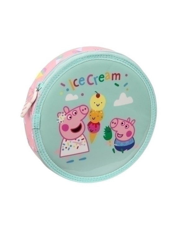 Safta-Peppa Pig Plumier Redondo 18 Pcs.