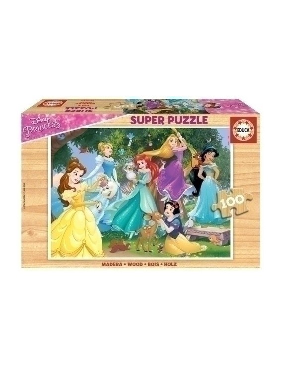 Safta-Princesas Disney Puzzle Mad.100 Pz