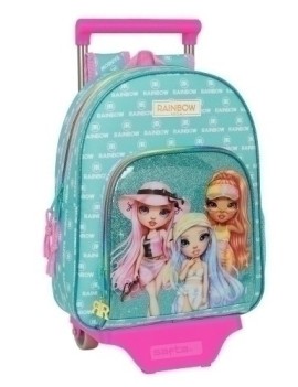 Safta-Rainbow High Mochila 609 C/Carro