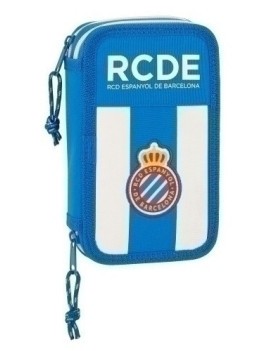 Safta-Rcd Espanyol Plumier Doble 28 Pzs