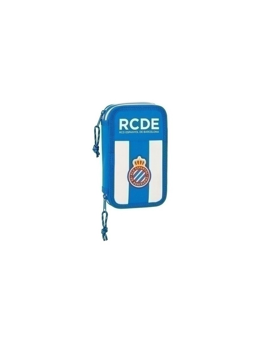 Safta-Rcd Espanyol Plumier Doble 28 Pzs