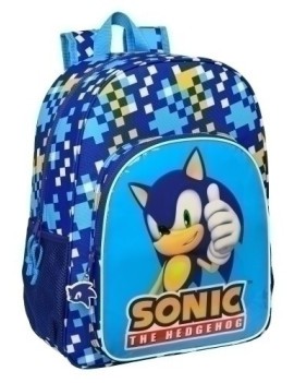 Safta-Sonic Mochila 33Cm Adap/Carro