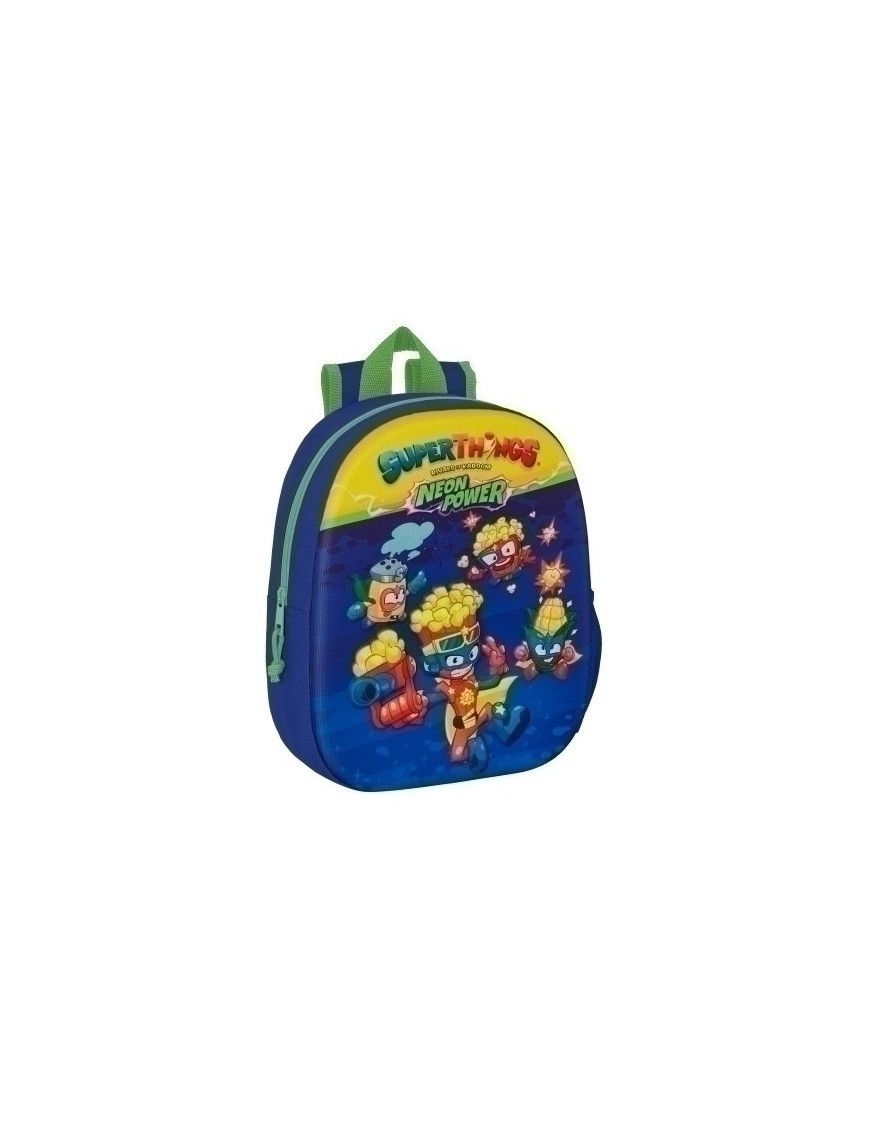 Safta-Superthings 3D Mochila 3D