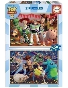 Safta-Toy Story 2 Puzzles De 100 Piezas