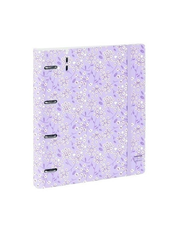 Safta- Carpebloc Foam Light Purple Flowe