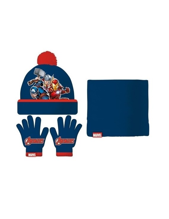 Safta-Avengers Set Gorro/Guantes