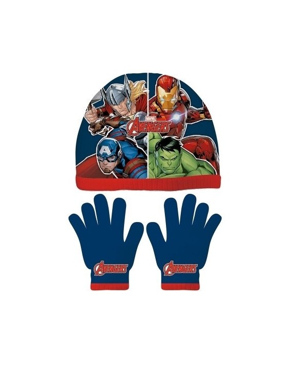 Safta-Avengers Set Gorro/Guantes