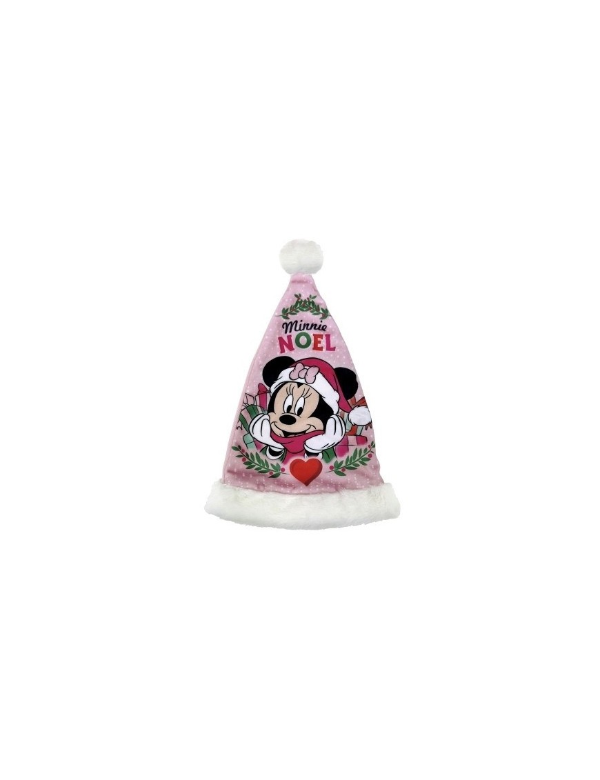 Safta-Minnie Mouse Gorro Papa Noel 37 Cm