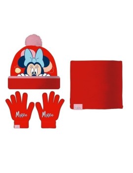 Safta-Minnie Mouse Set Gorro/Buf/Guante