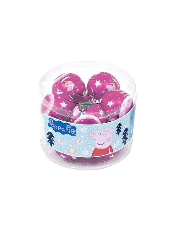 Safta-Peppa Pig Bolas Navidad 6Cm P/10