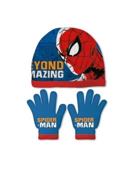 Safta-Spider-Man Set Gorro/Guantes