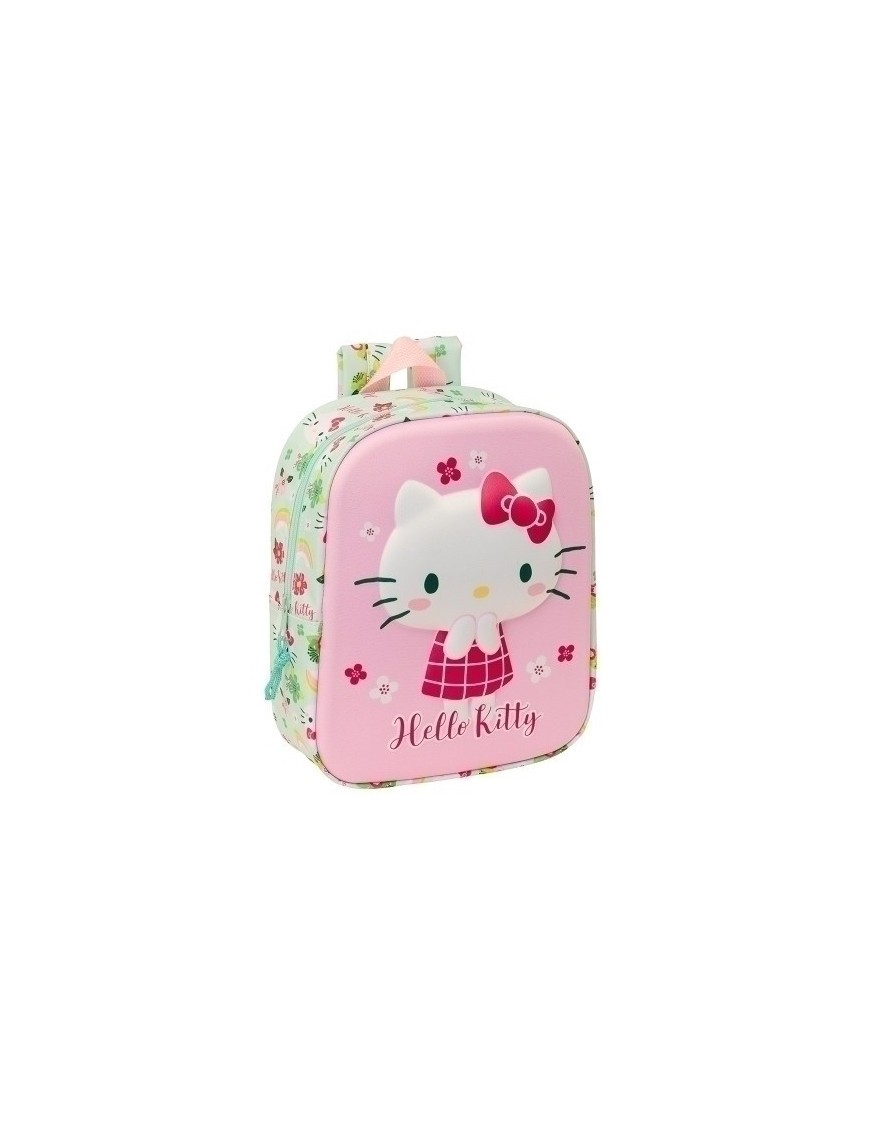 Safta-Hello Kitty Mochila Guarderia 3D