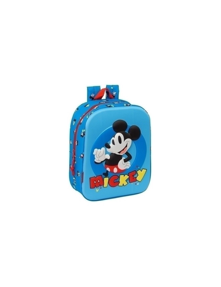 Safta-Mickey Mochila Guarderia 3D