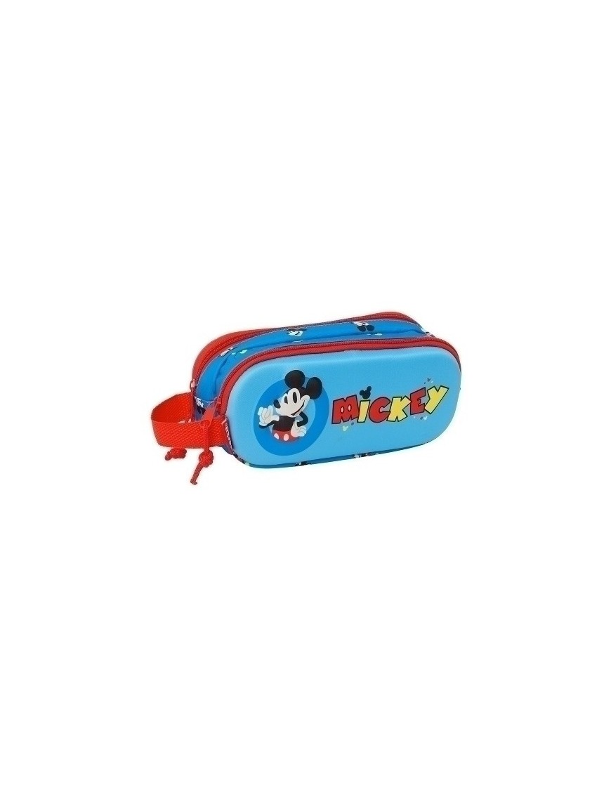 Safta-Mickey Portatodo Doble 3D