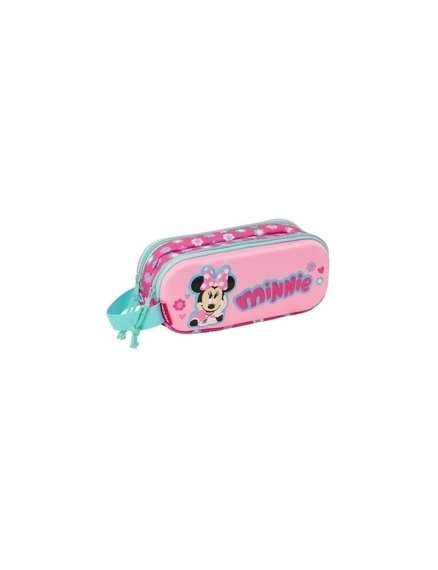 Safta-Minnie Portatodo Doble 3D