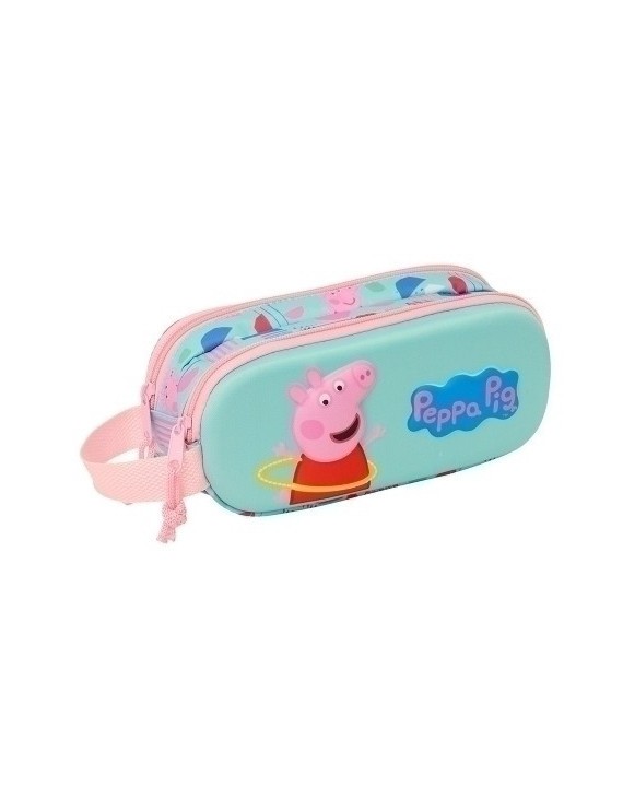 Safta-Peppa Pig Portatodo Doble 3D