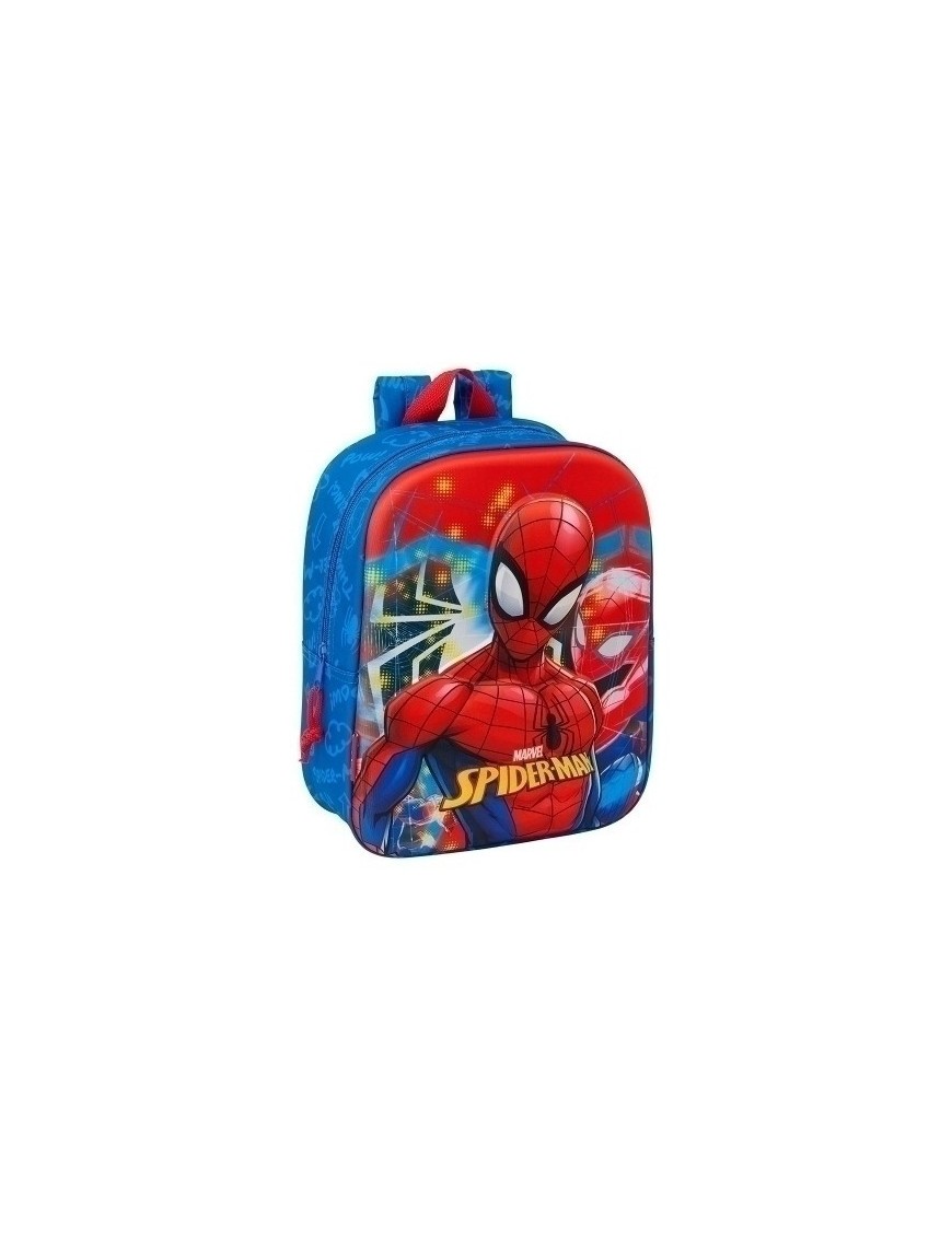 Safta-Spider-Man Mochila Guarderia 3D