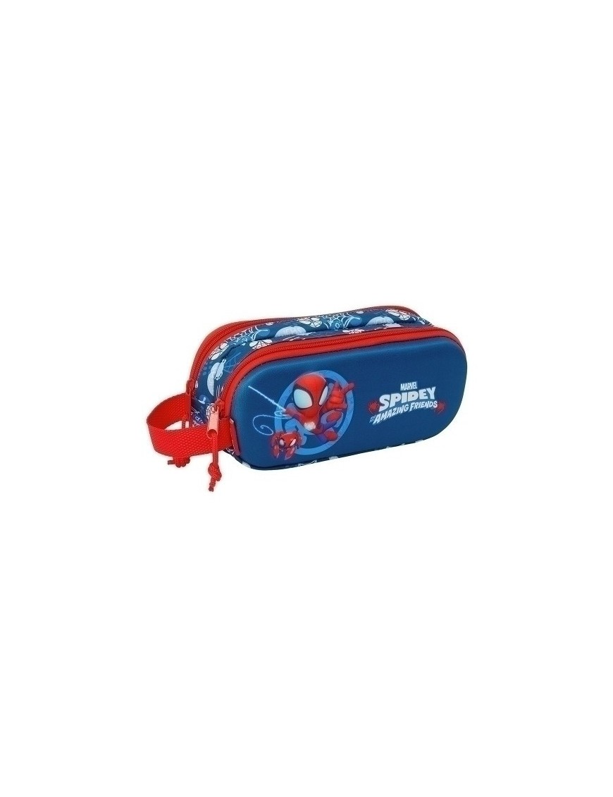 Safta-Spidey Portatodo Doble 3D