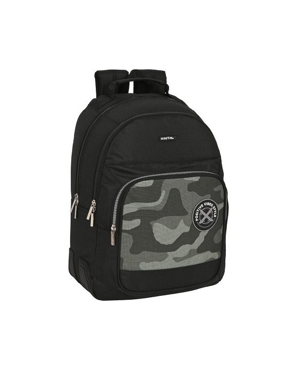 Safta-Stone Mochila Doble Adapt.Carro